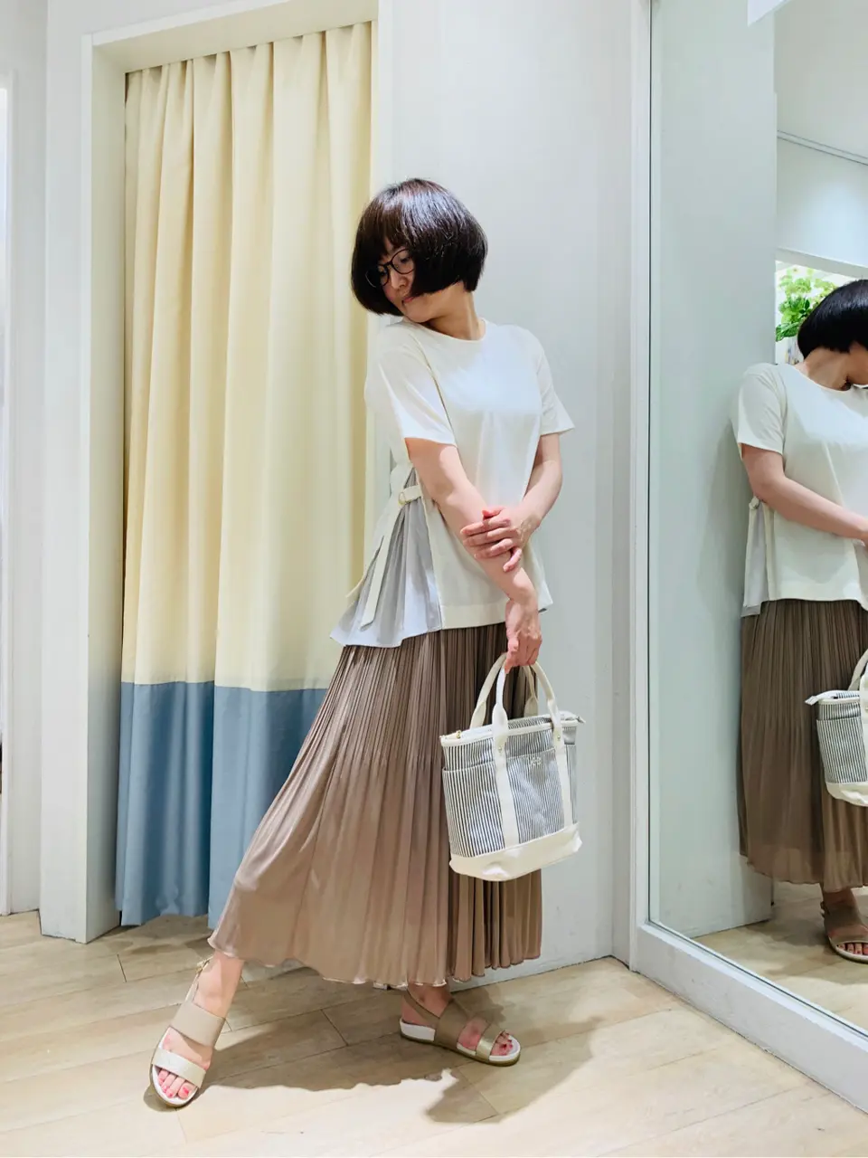 ANY SIS スタッフ コーディネート画像