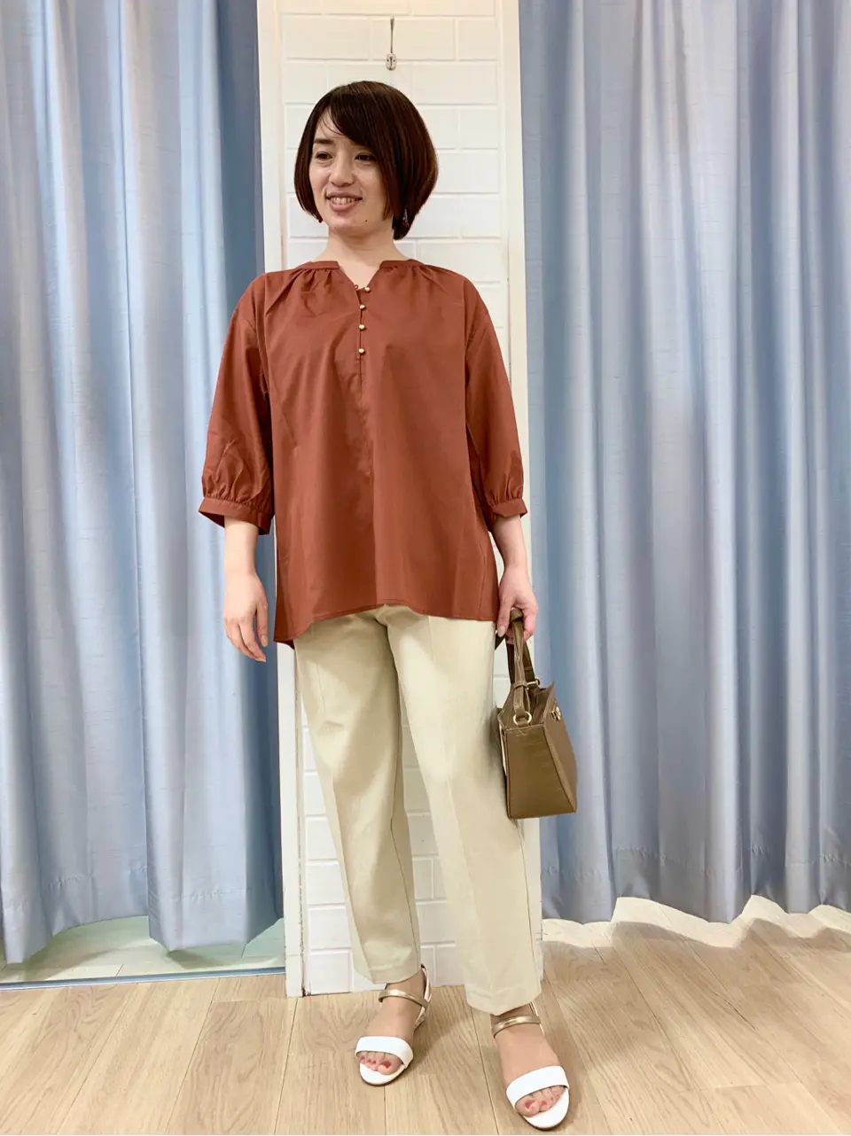 ANY SIS 丸岡 コーディネート画像