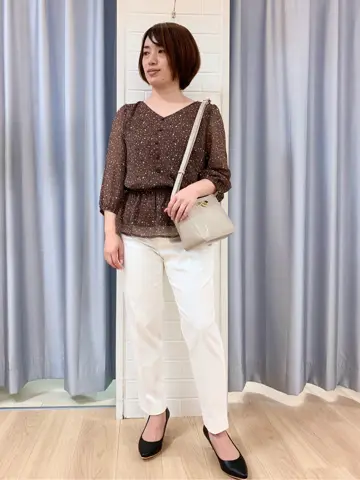 ANY SIS 丸岡 コーディネート画像