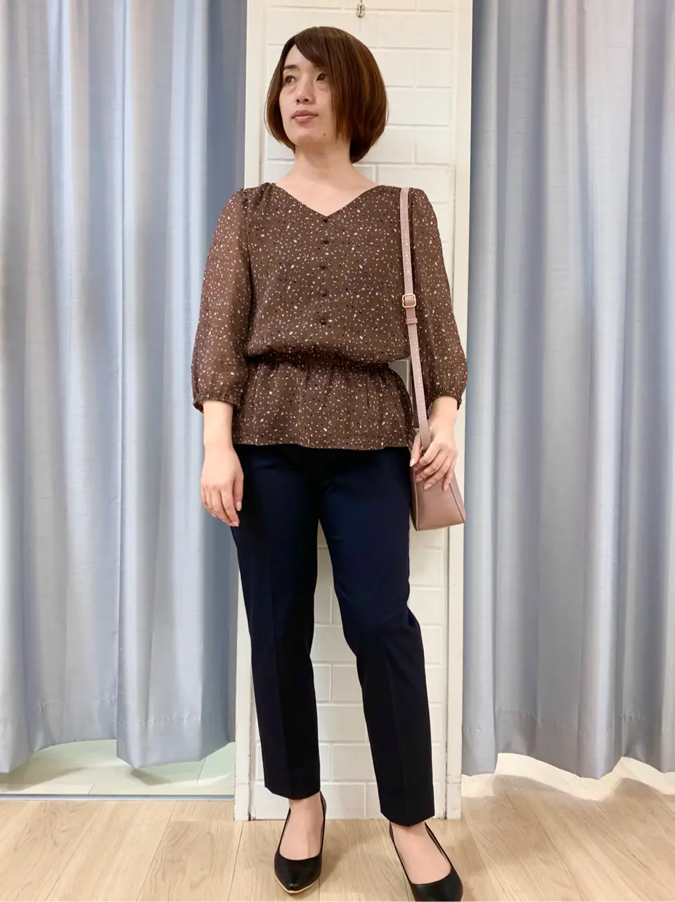 ANY SIS 丸岡 コーディネート画像