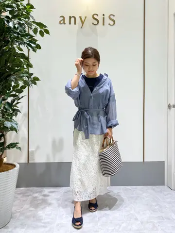 ANY SIS スタッフ コーディネート画像