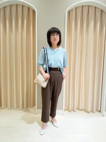 ANY SIS 岡本 コーディネート画像