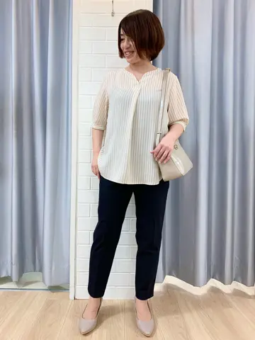 ANY SIS 丸岡 コーディネート画像