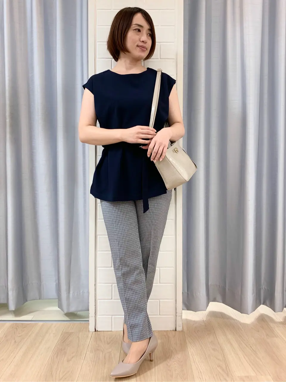 ANY SIS 丸岡 コーディネート画像