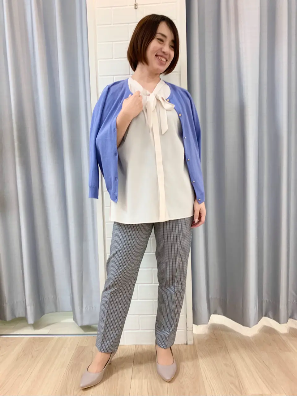 ANY SIS 丸岡 コーディネート画像