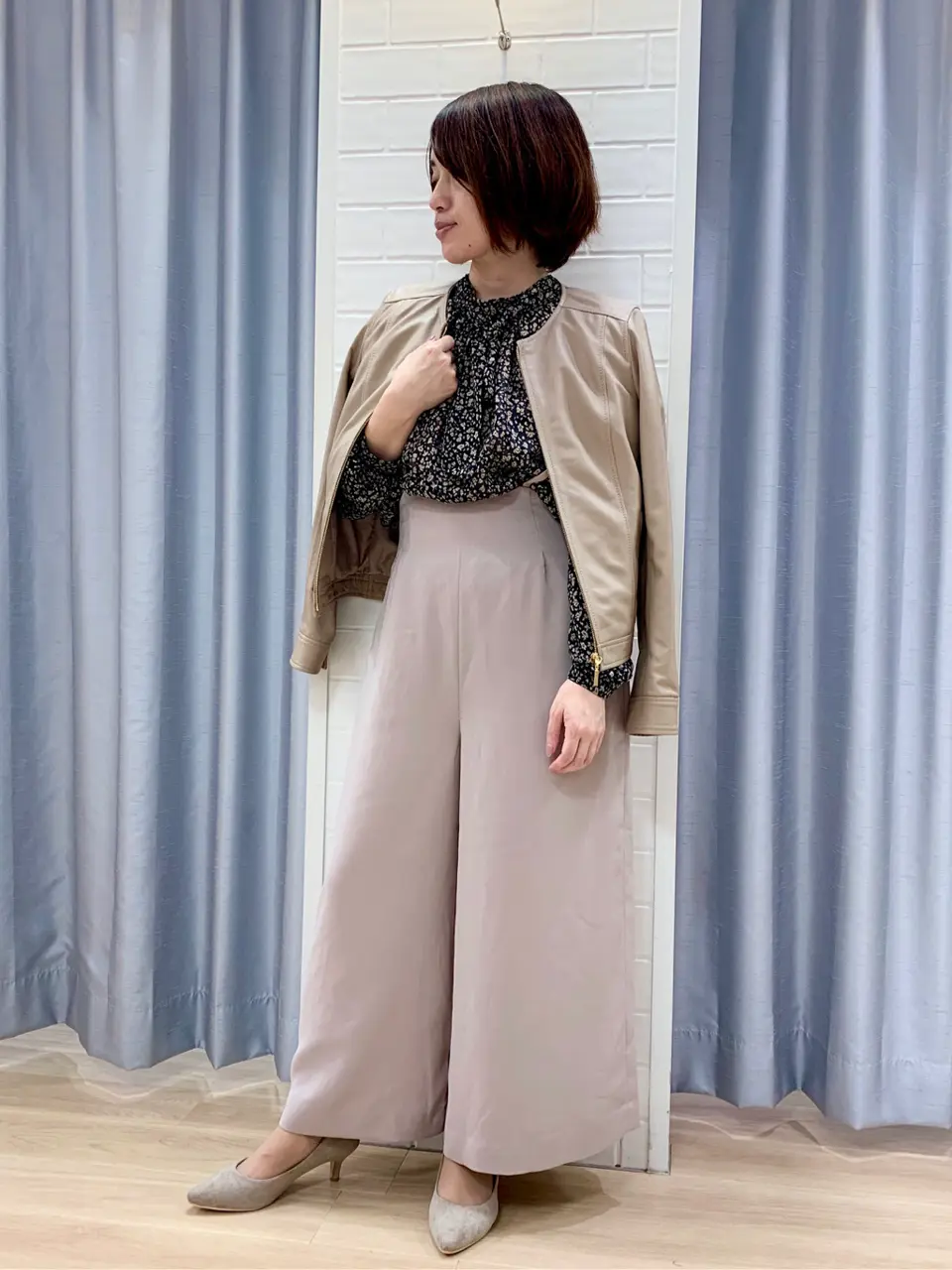 ANY SIS 丸岡 コーディネート画像