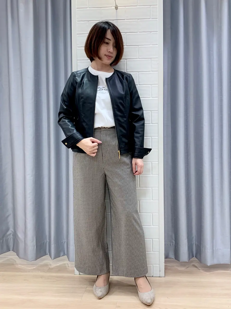 ANY SIS 丸岡 コーディネート画像