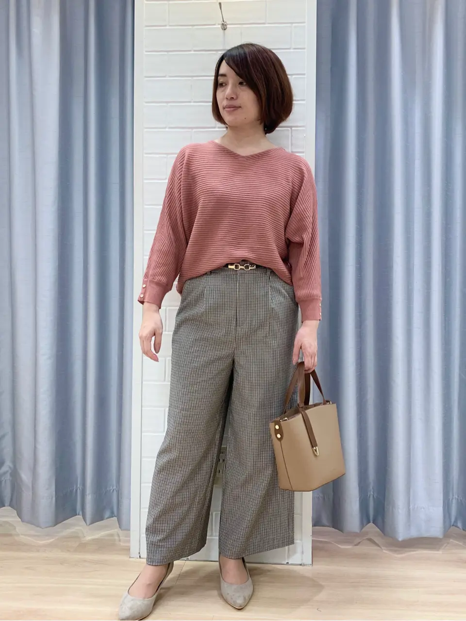 ANY SIS 丸岡 コーディネート画像