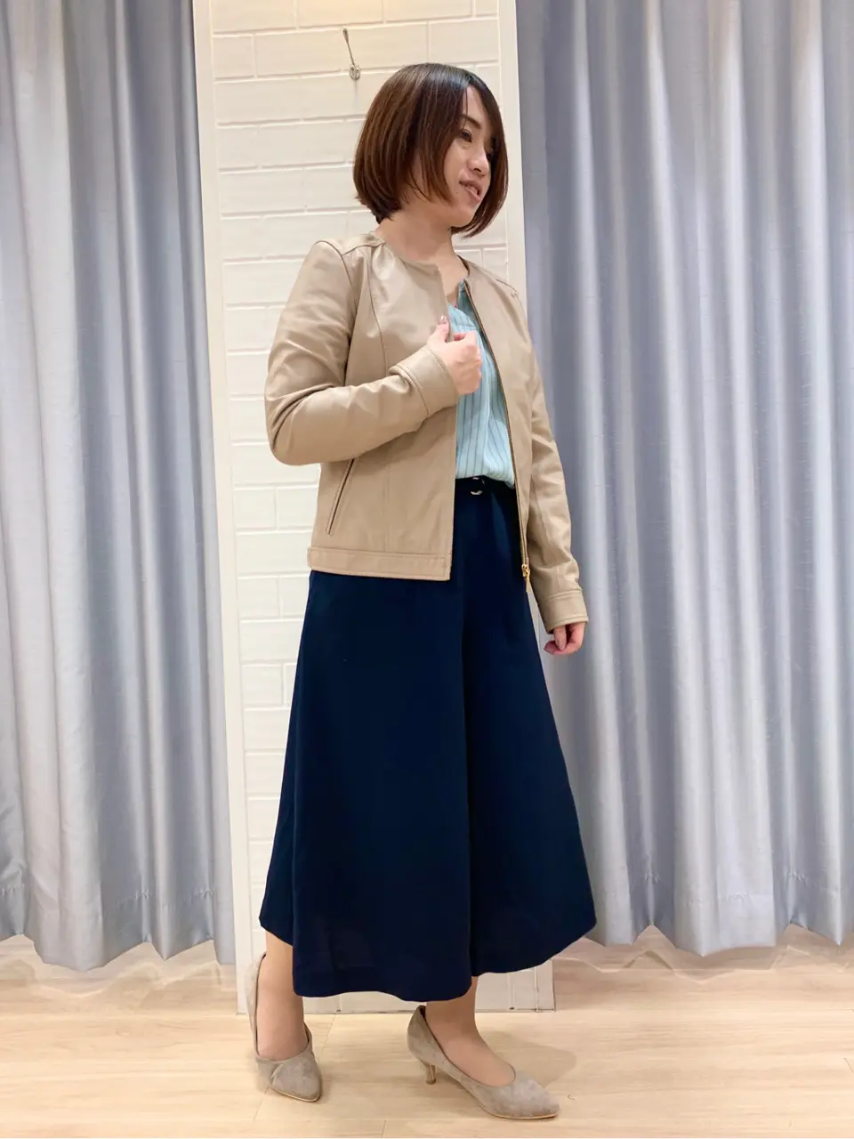 ANY SIS 丸岡 コーディネート画像