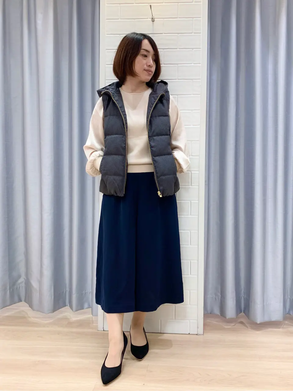 ANY SIS 丸岡 コーディネート画像