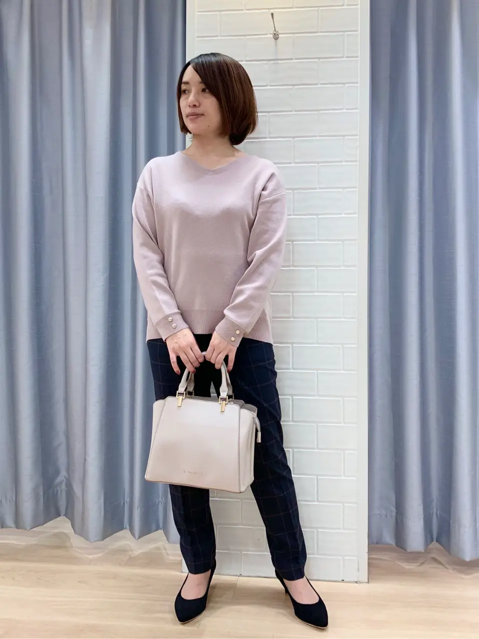 ANY SIS 丸岡 コーディネート画像