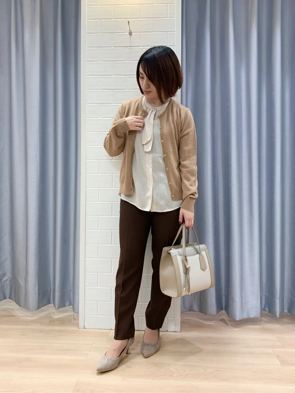 ANY SIS 丸岡 コーディネート画像