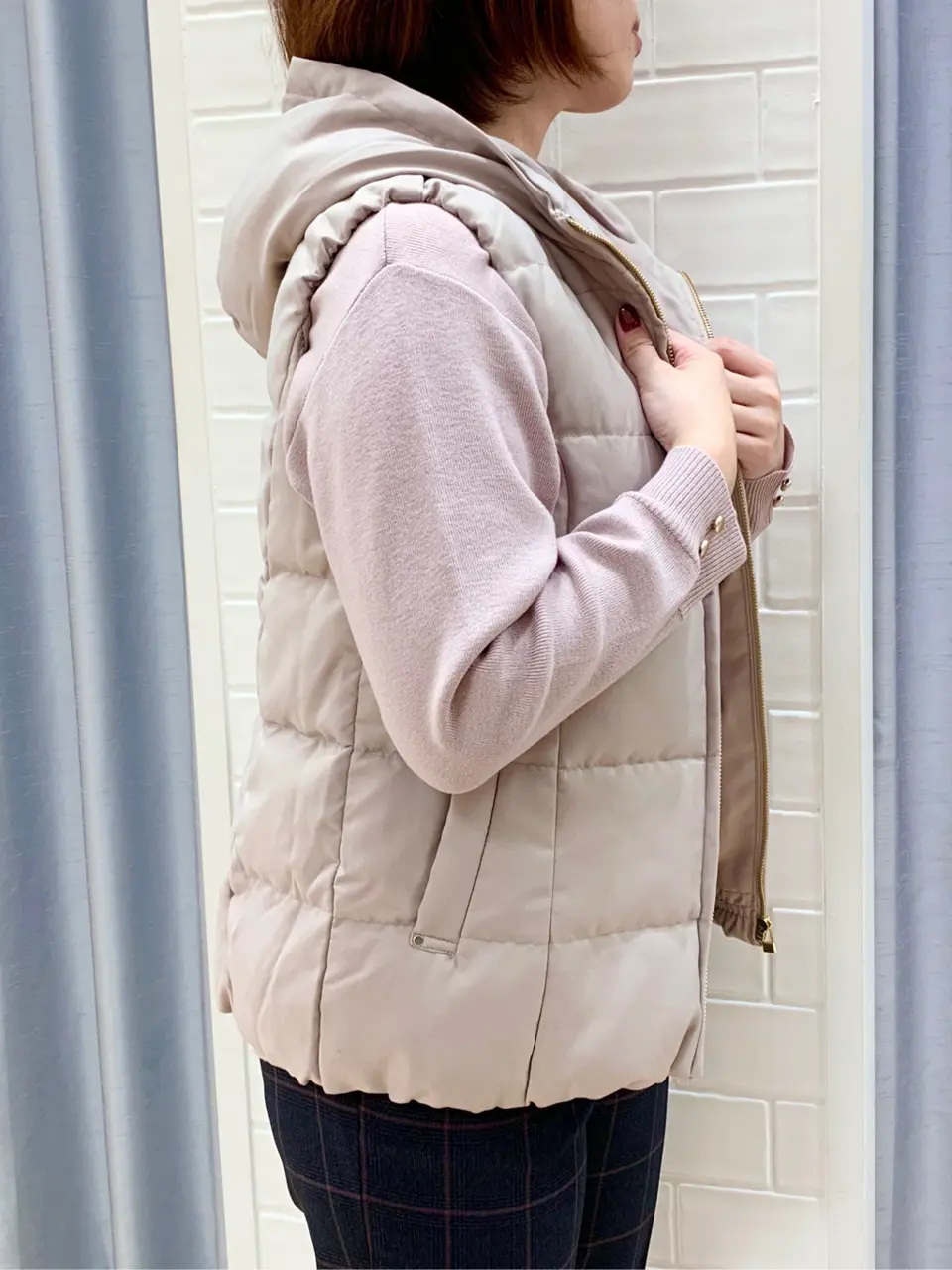 ANY SIS 丸岡 コーディネート画像