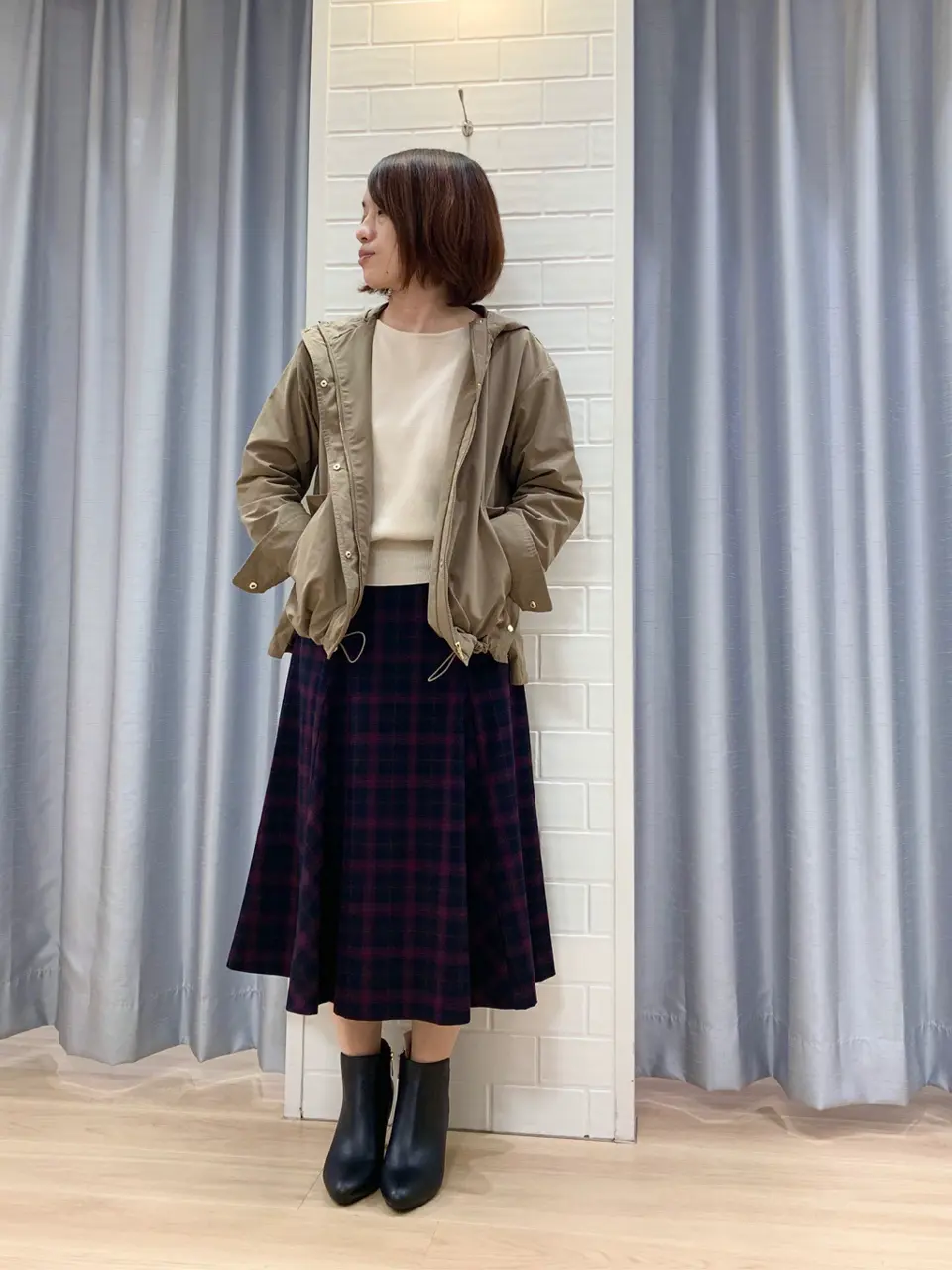 ANY SIS 丸岡 コーディネート画像