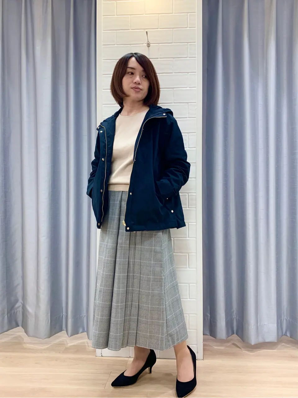 ANY SIS 丸岡 コーディネート画像