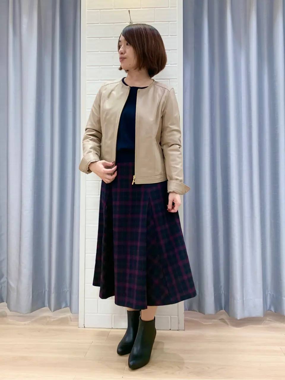 ANY SIS 丸岡 コーディネート画像