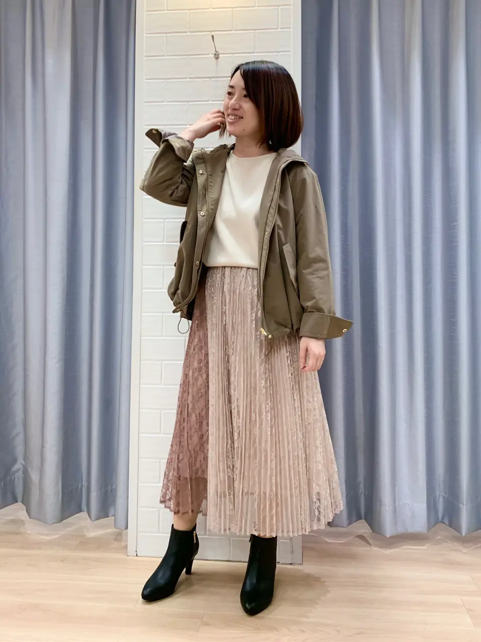 ANY SIS 丸岡 コーディネート画像