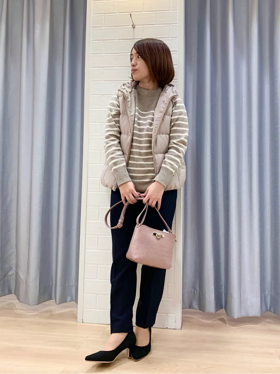 ANY SIS 丸岡 コーディネート画像