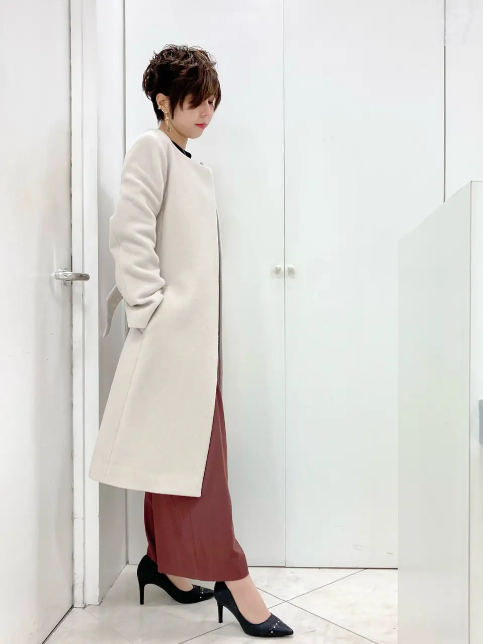 ANY SIS スタッフ コーディネート画像