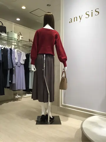 ANY SIS 島崎 コーディネート画像