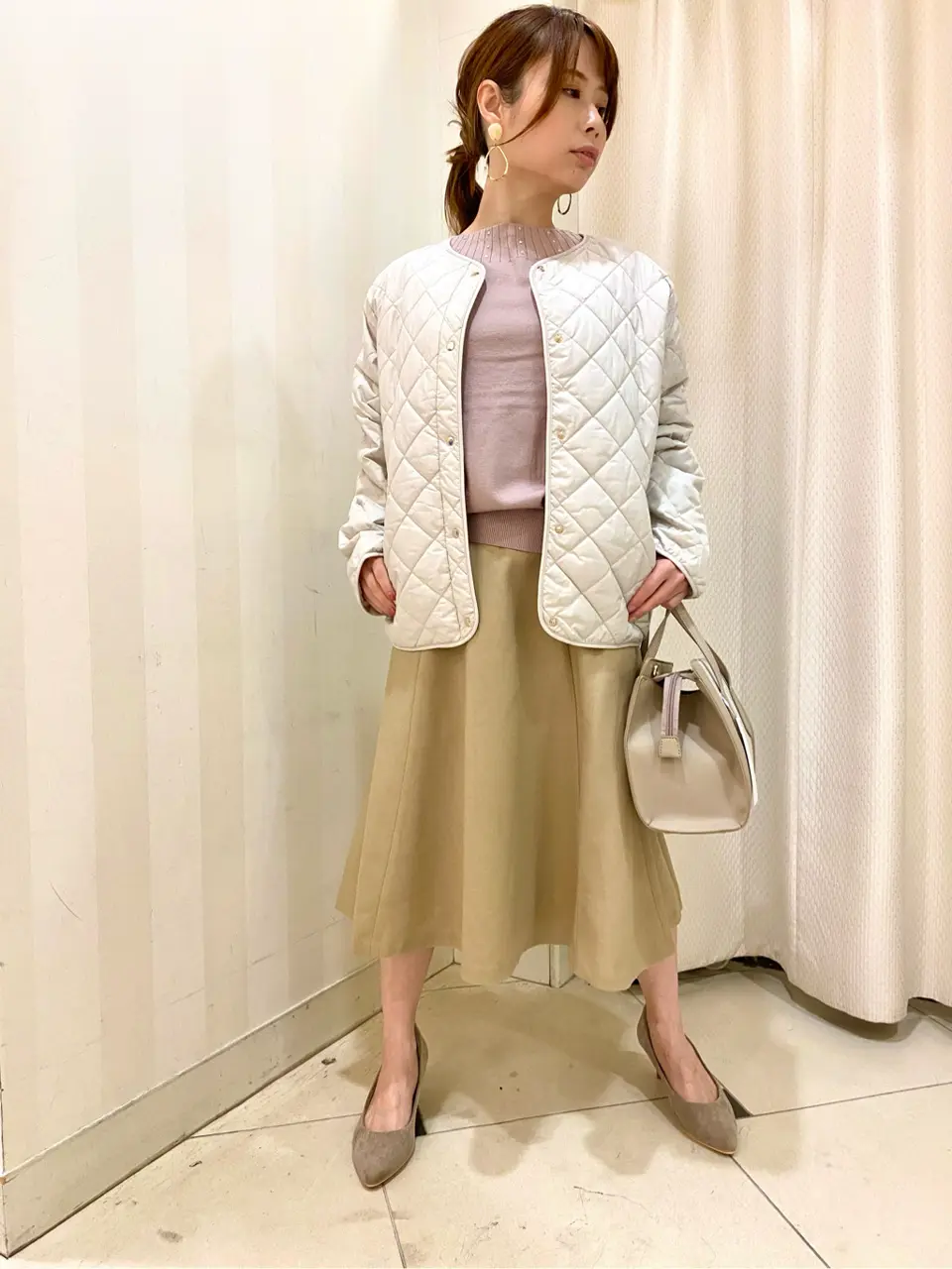 ANY SIS 横尾 コーディネート画像