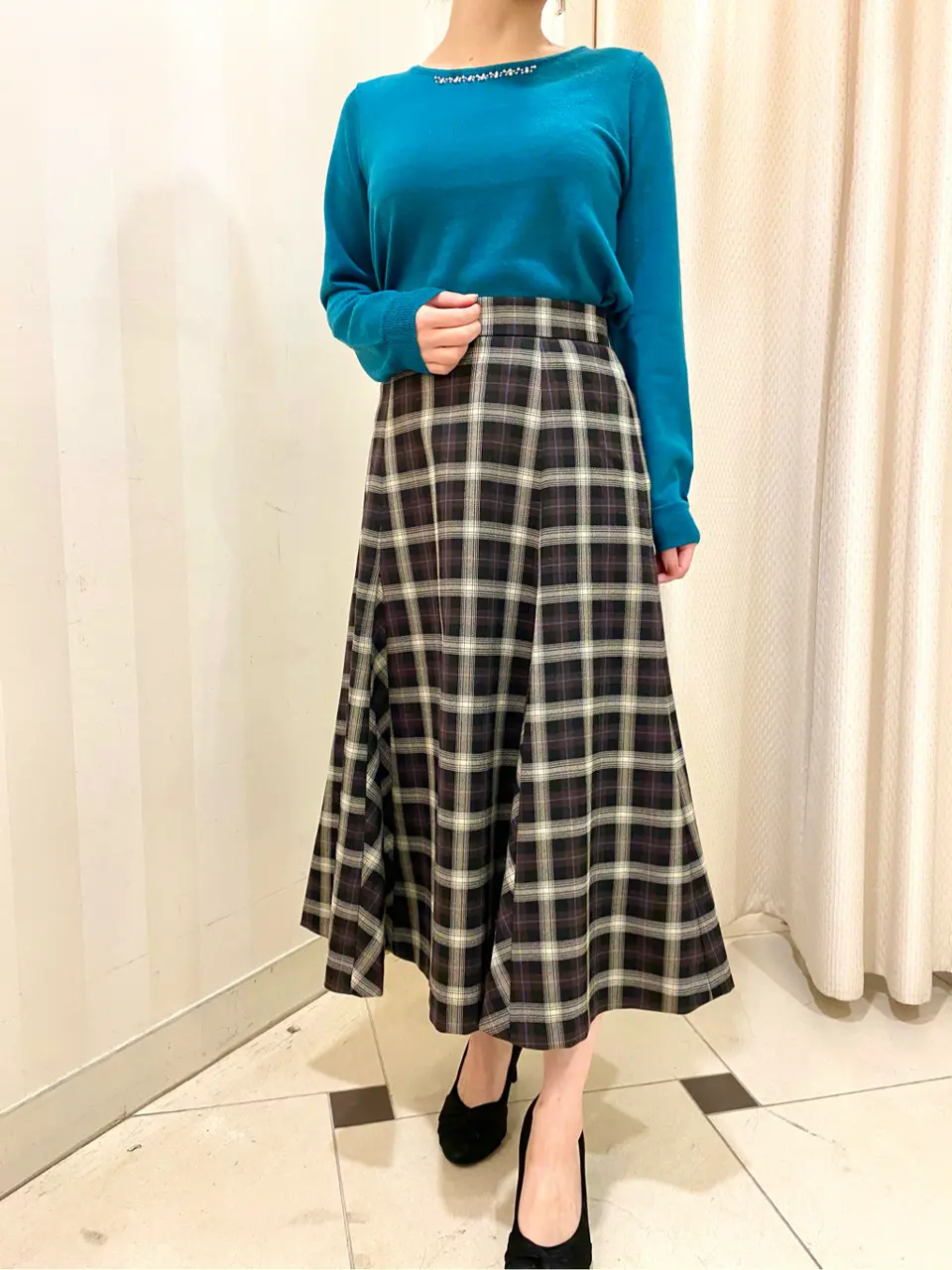 ANY SIS 横尾 コーディネート画像