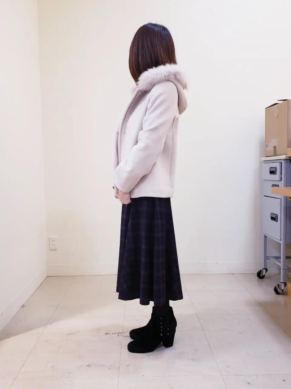 ANY SIS スタッフ コーディネート画像