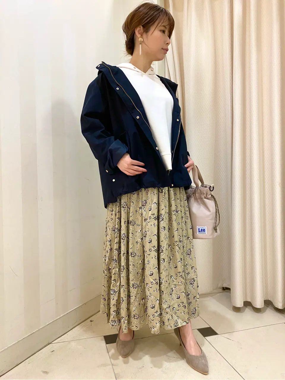 ANY SIS 横尾 コーディネート画像