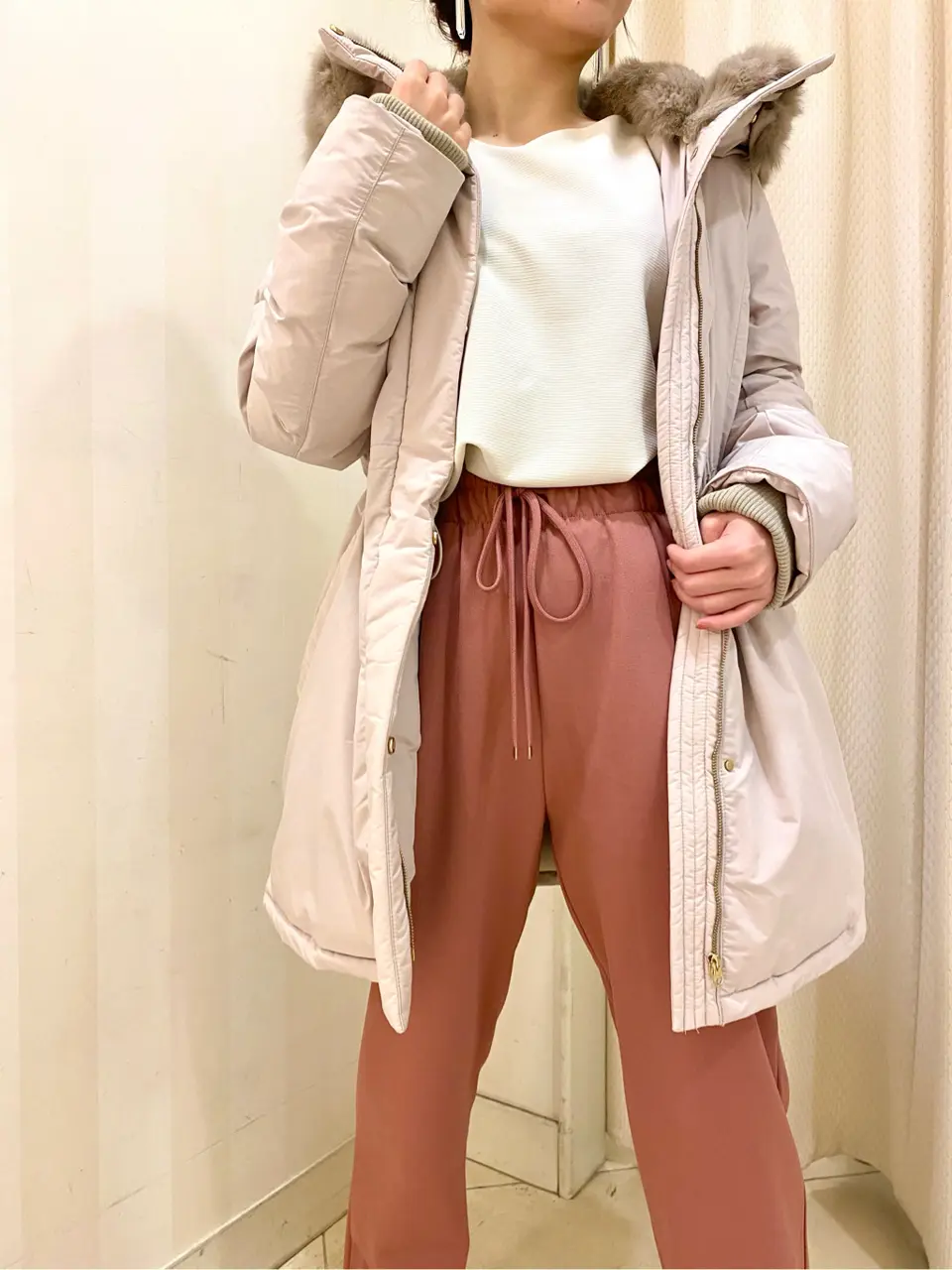 ANY SIS 横尾 コーディネート画像