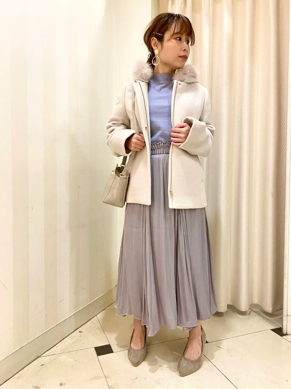 ANY SIS 横尾 コーディネート画像