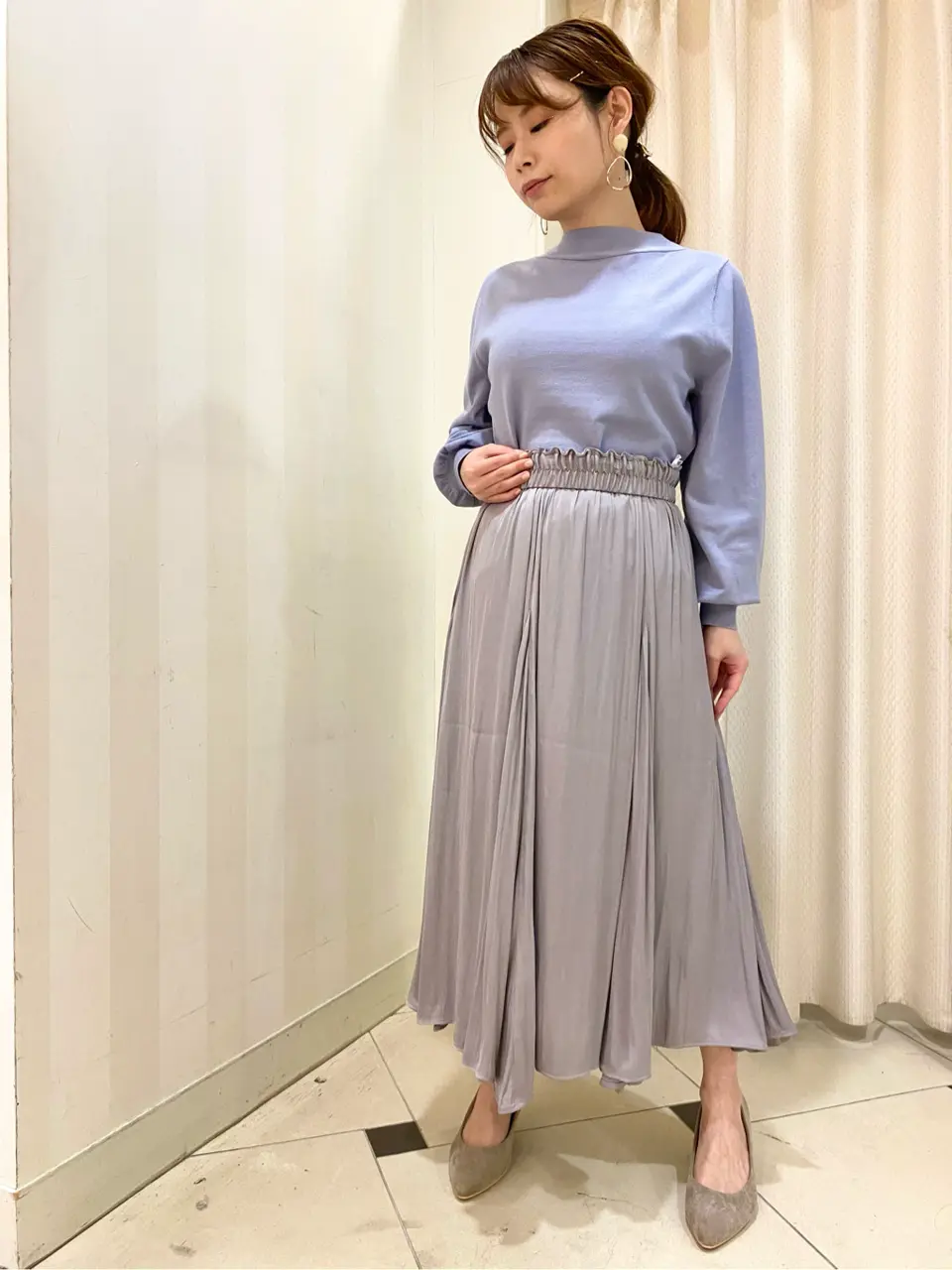 ANY SIS 横尾 コーディネート画像