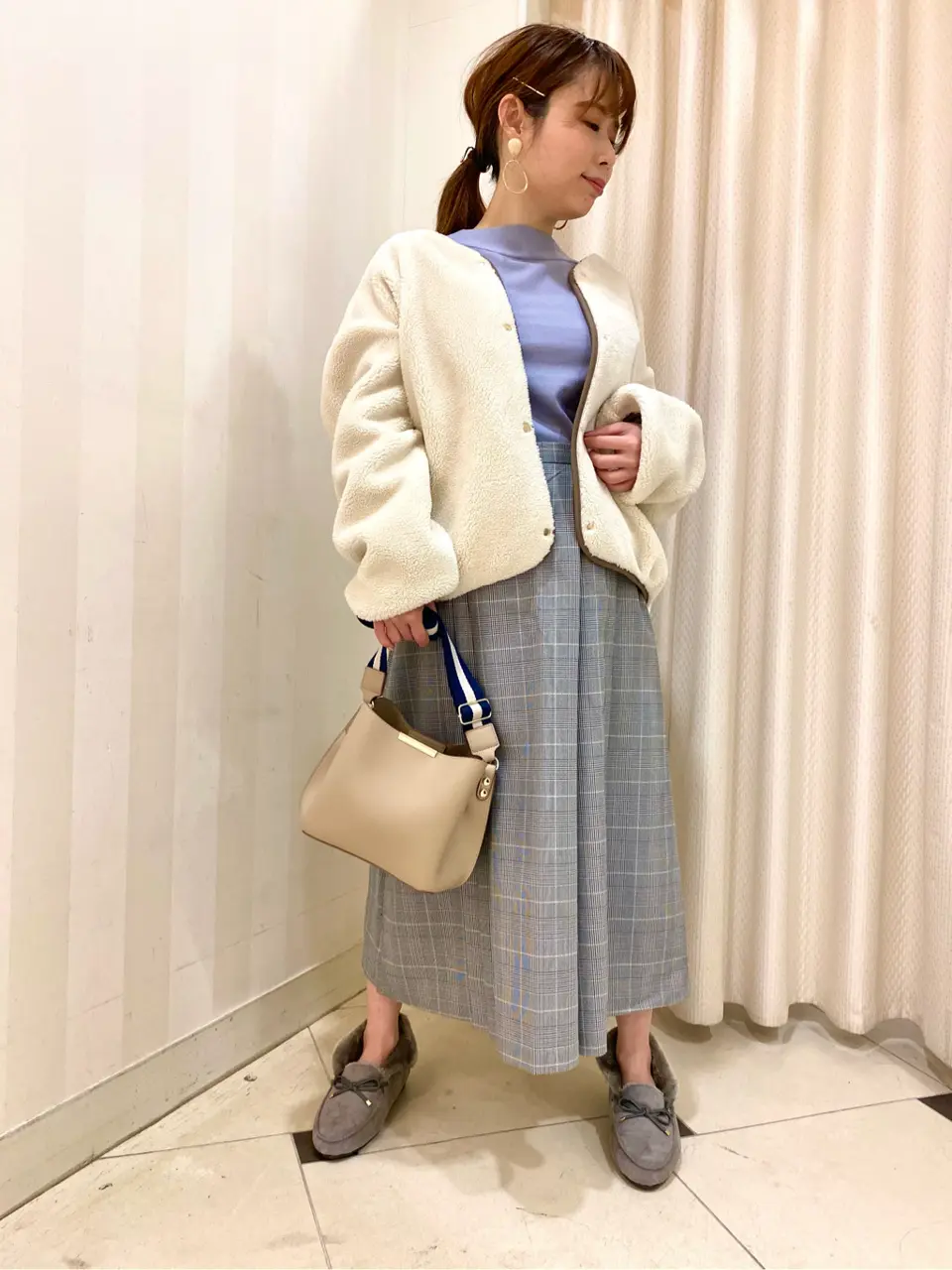 ANY SIS 横尾 コーディネート画像