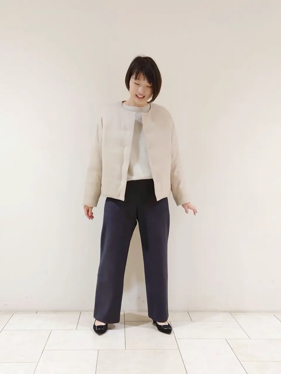  岡 コーディネート画像