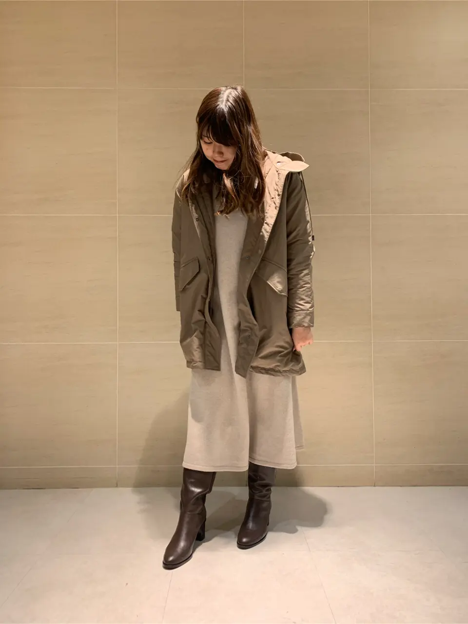  出口 コーディネート画像