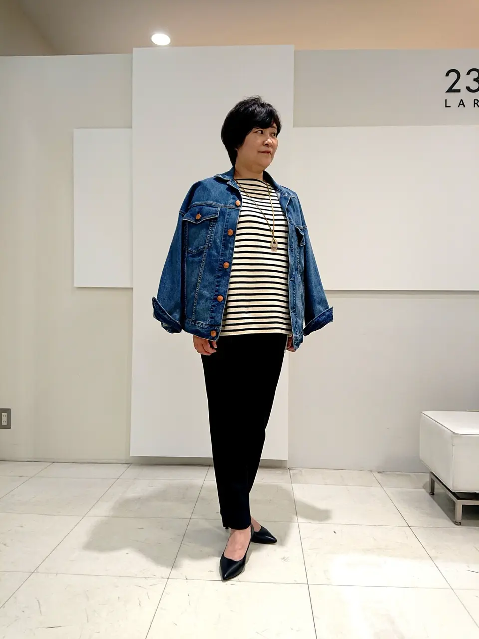 23区 L スタッフ コーディネート画像