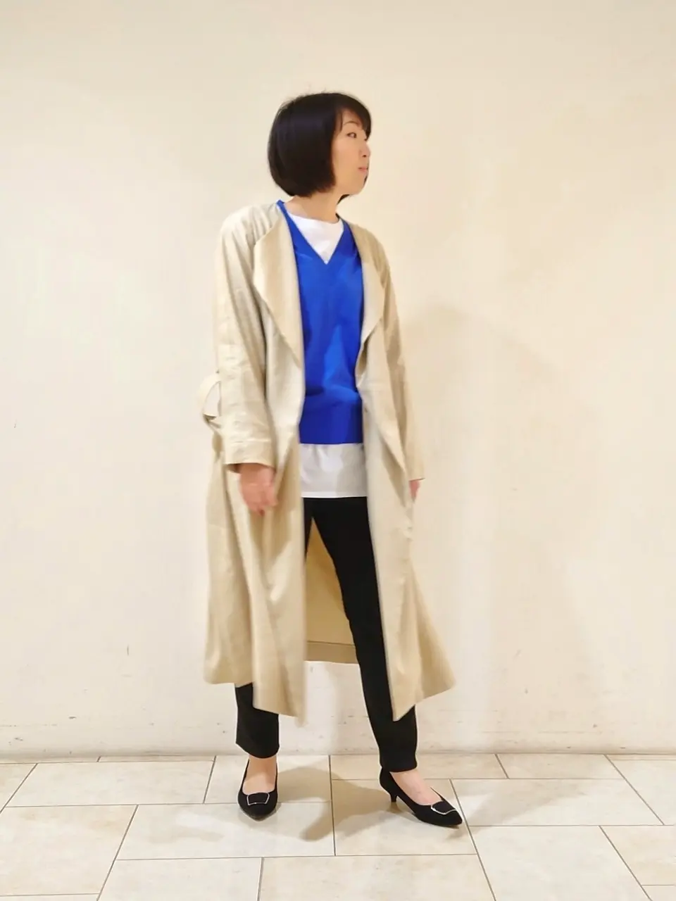  岡 コーディネート画像