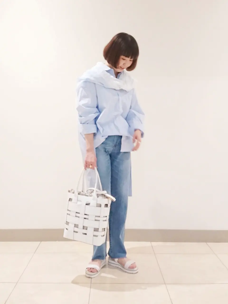 23区 L スタッフ コーディネート画像