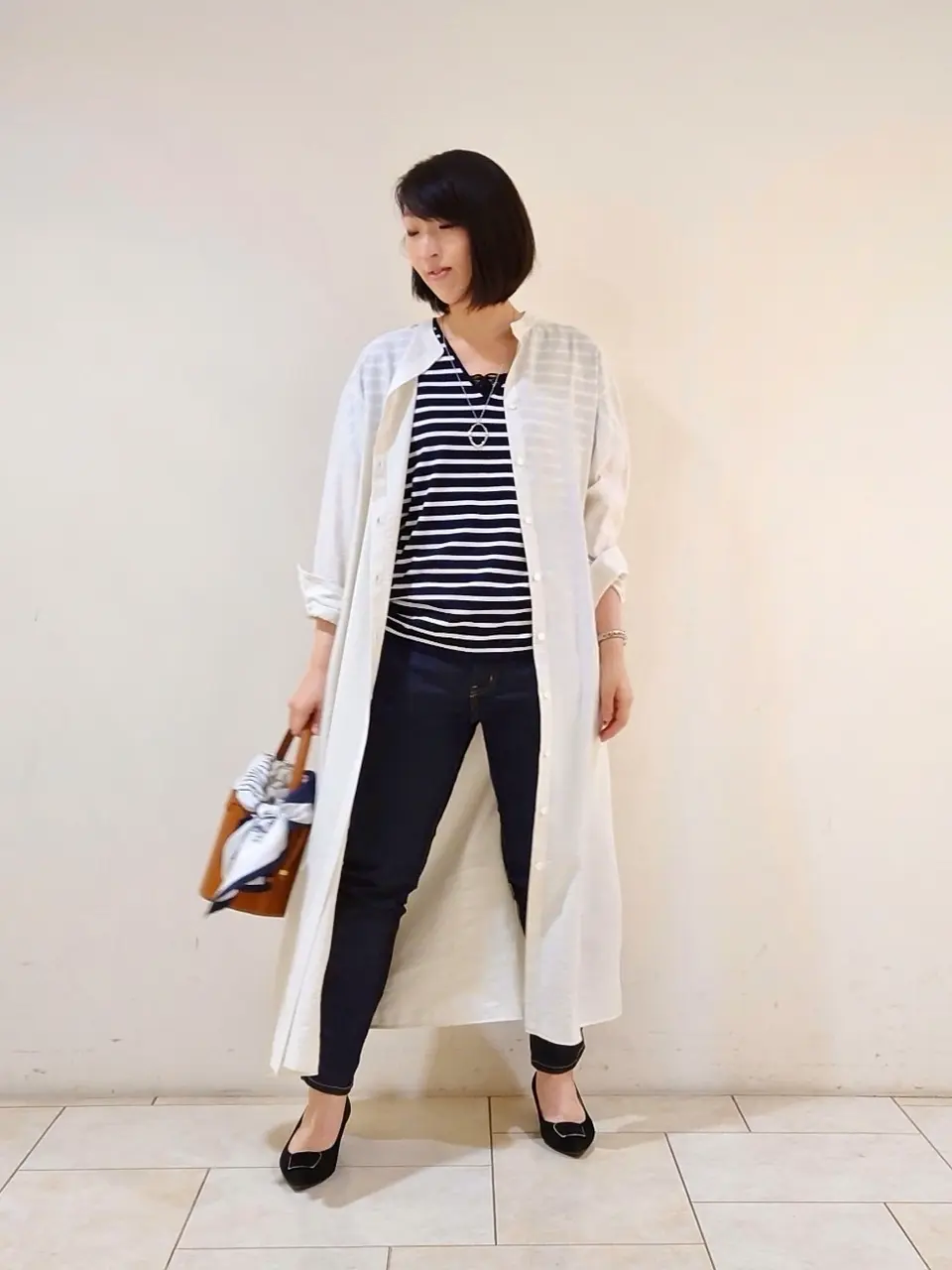  岡 コーディネート画像