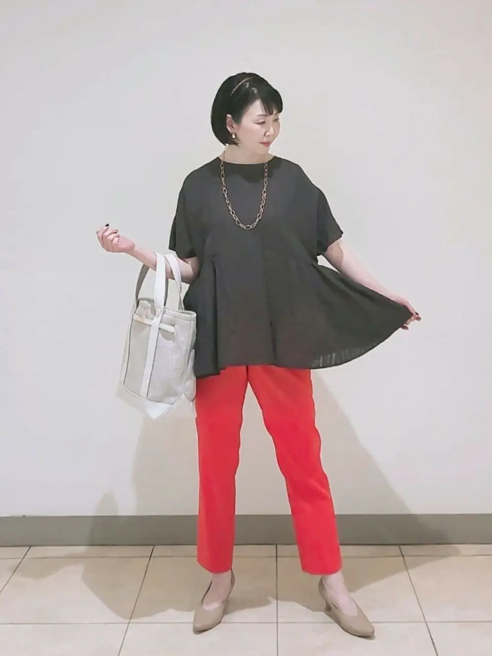 23区 L スタッフ コーディネート画像