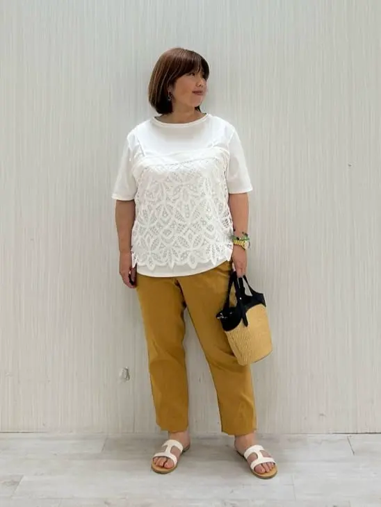 23区 L うめ子 コーディネート画像