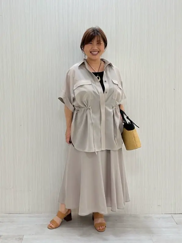 23区 L うめ子 コーディネート画像