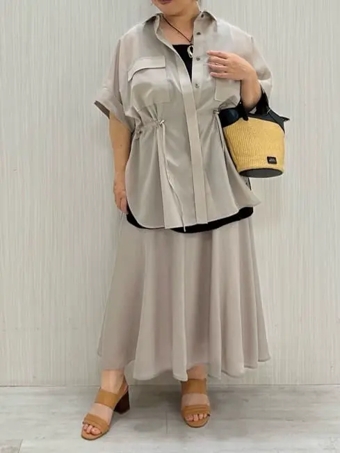 23区 L うめ子 コーディネート画像