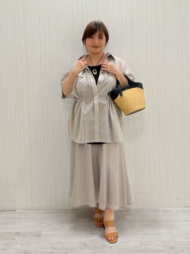 23区 L うめ子 コーディネート画像