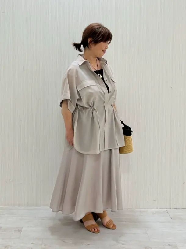 23区 L うめ子 コーディネート画像