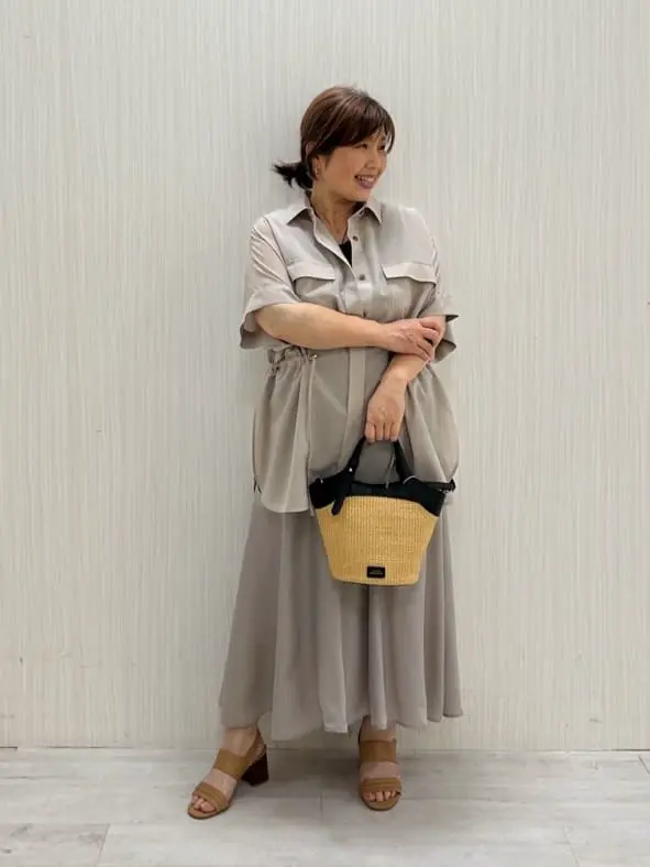 23区 L うめ子 コーディネート画像