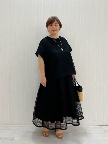 23区 L うめ子 コーディネート画像