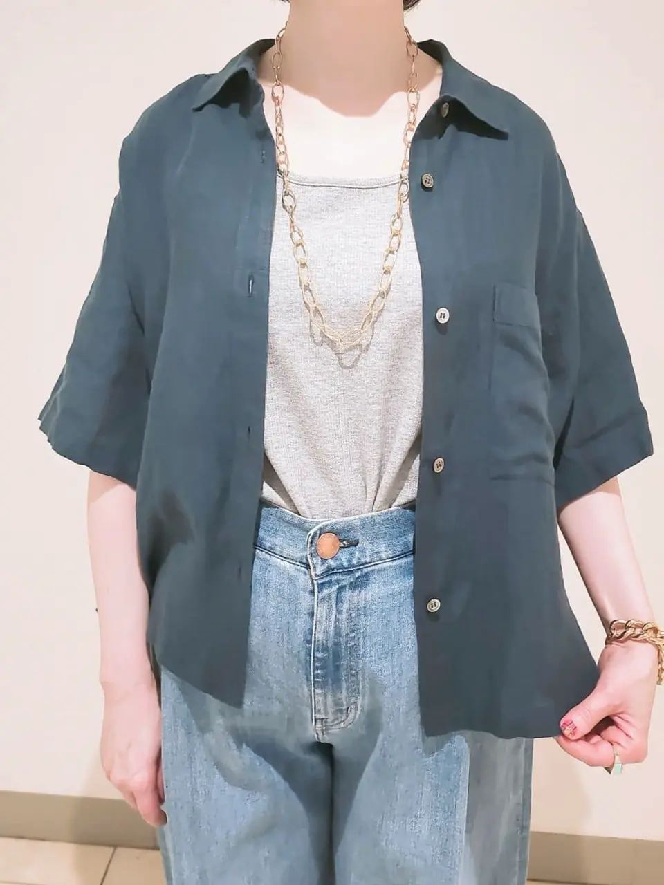 23区 L スタッフ コーディネート画像