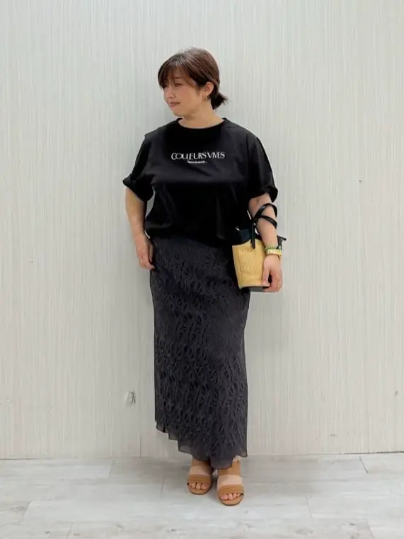 23区 L うめ子 コーディネート画像