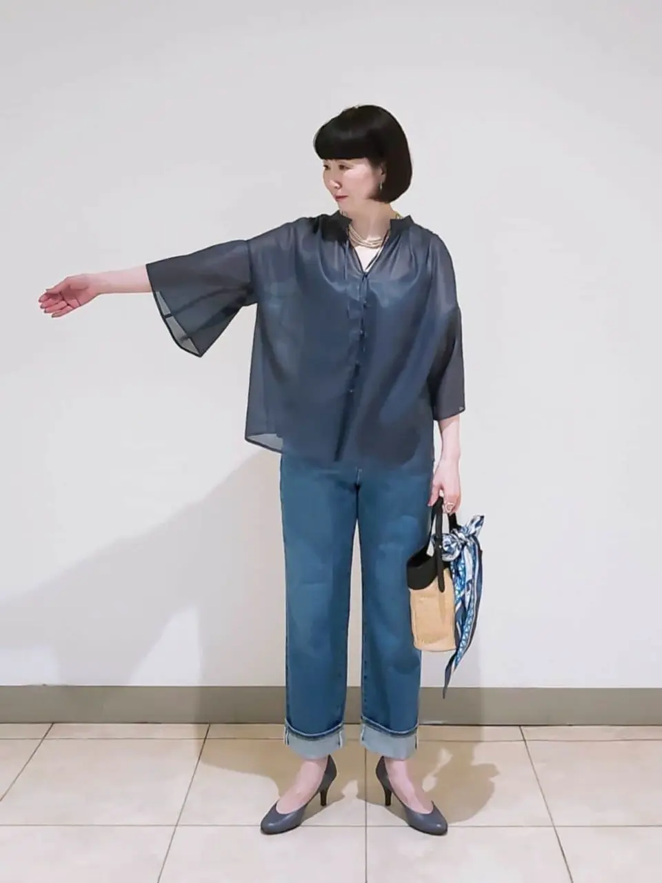 23区 L スタッフ コーディネート画像