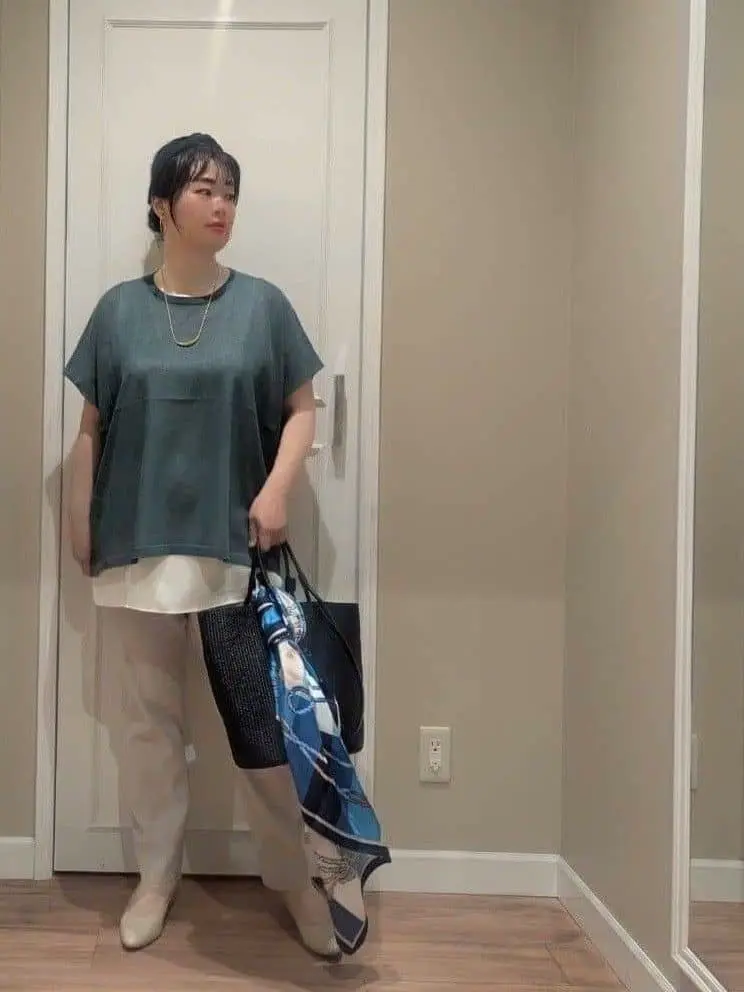 23区 L スタッフn コーディネート画像